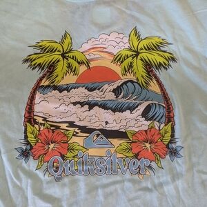 Quiksilver Palms & Waves T-Shirt M